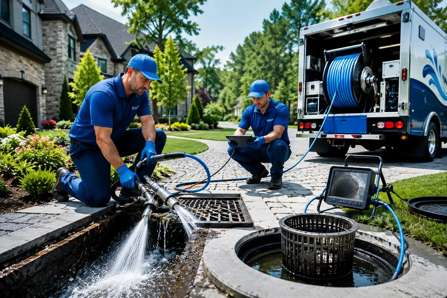 Local outdoor drain cleaning professionals in Comfort, TX