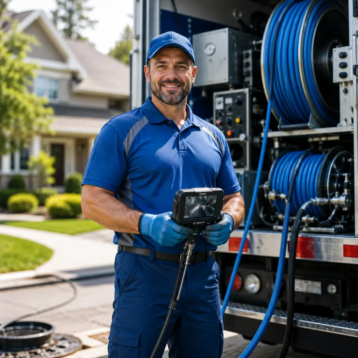 Local outdoor drain cleaning specialists in Comfort, TX